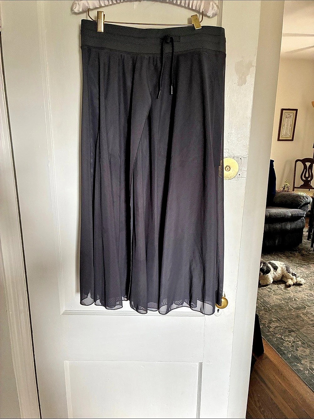 Halara Maxi Skirt in Dark Gray Size Large
